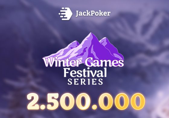 JackPoker запустил турнирную серию Winter Games Festival с гарантией $2,500,000