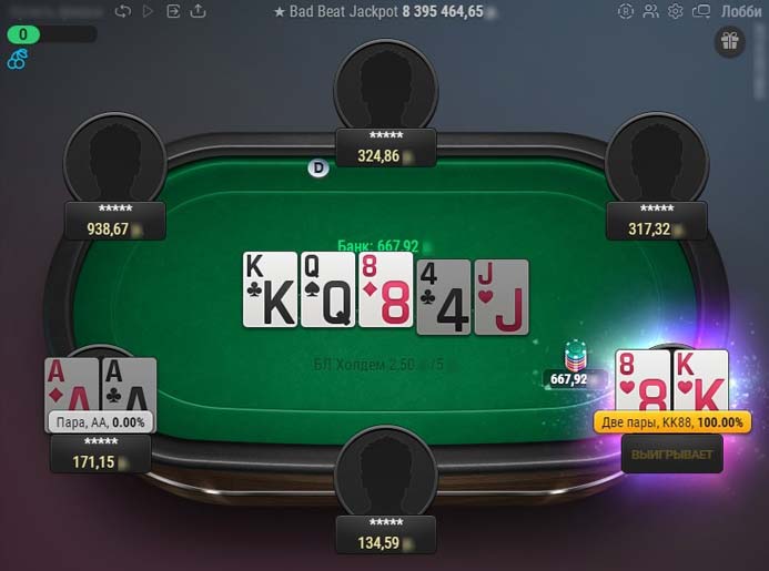 Игра в Покердом