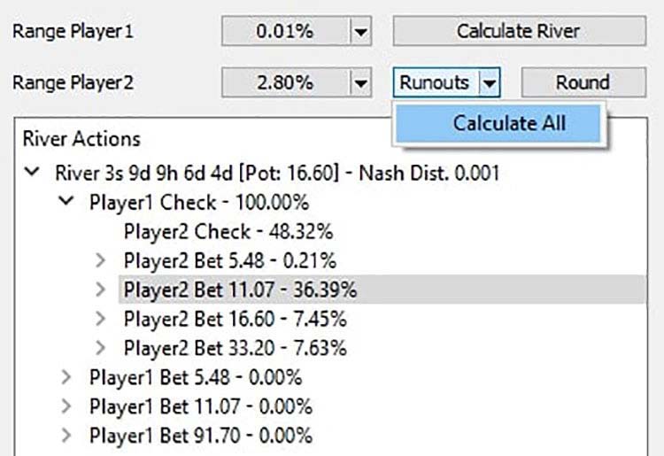 Расчет из Simple Postflop