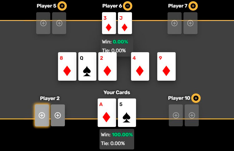 Флеш с тузом старше, чем с валетом